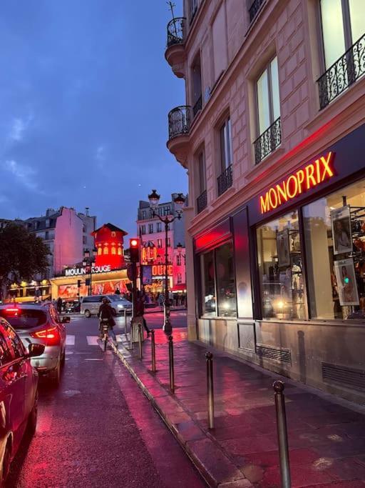 Charmant Appartement Au Moulin Rouge Párizs Kültér fotó